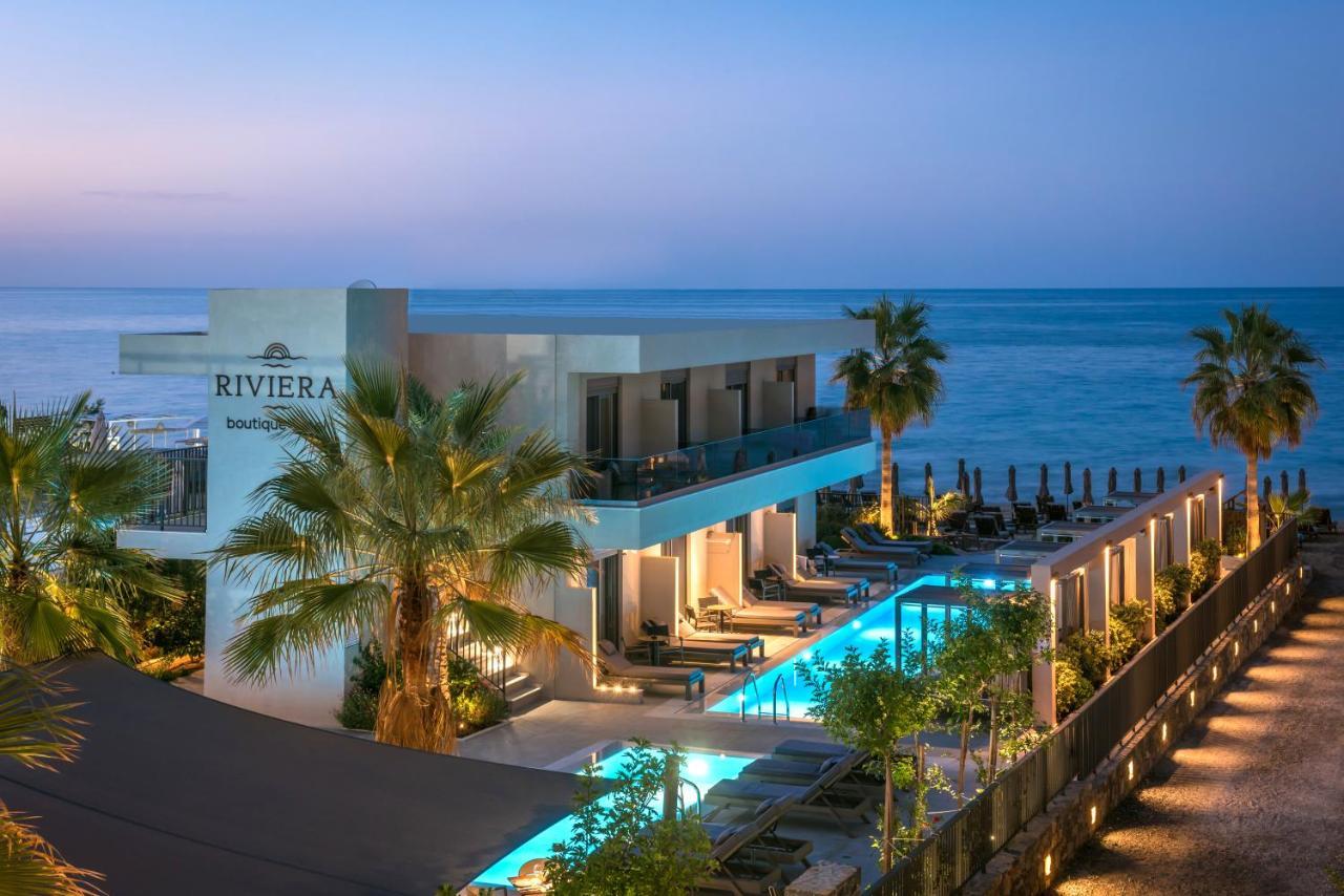 Riviera Boutique Hotel Stalida Exterior foto